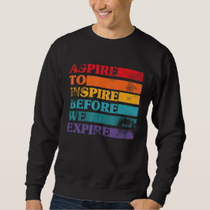 Skräddarsys till inspirerande inspirerande Vintage Lång Ärmad Tröja