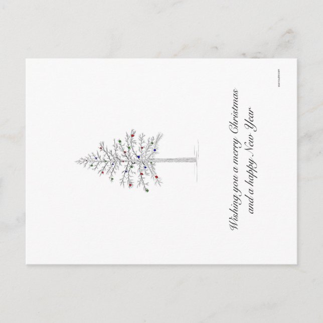 Skräddarsytt julkort helg vykort (Framsida)