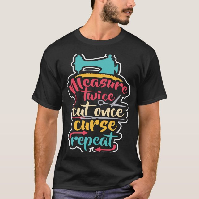 Skräddarutrustning för skräddarsydd eller t shirt (Framsida)