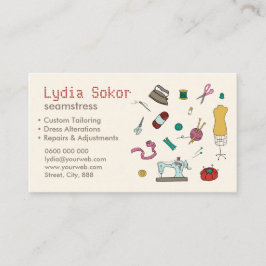 Skräddarverksamhet för anpassningsbar och alternat visitkort