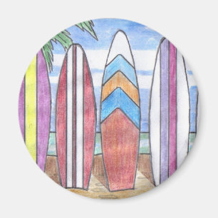 SKRÄDDSSKYDD (runda) Magnet