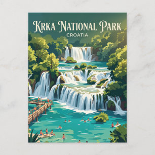 Skradinski Buk Kroatien Vykort