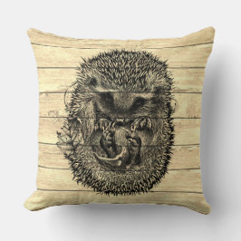 Skrädskog med sovande häckel kudde