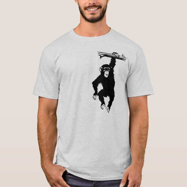 Skraj apa tee shirt (Framsida)