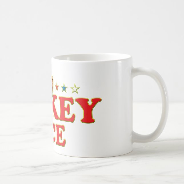 Skraj apaansikte kaffemugg (Höger)