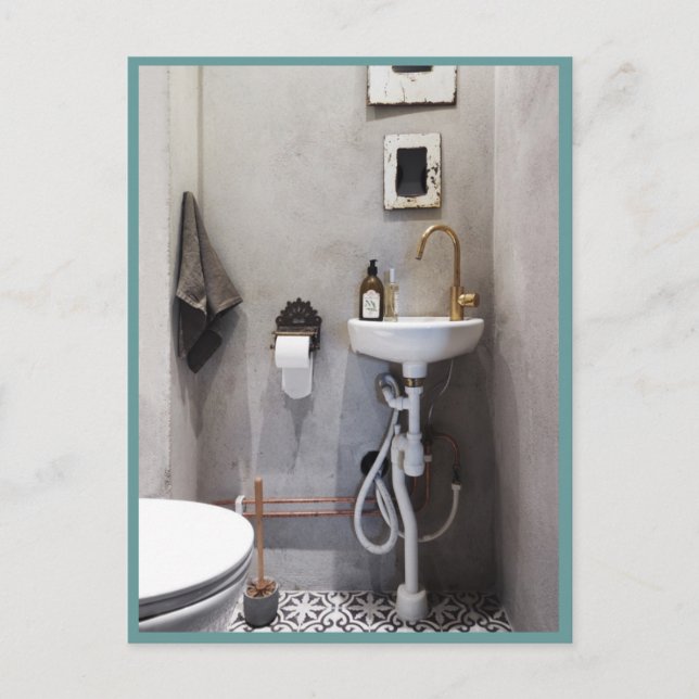 Skraj badrum vykort (Framsida)