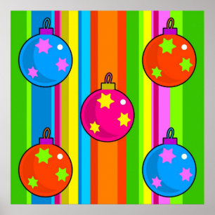 Skraj Baubles Poster