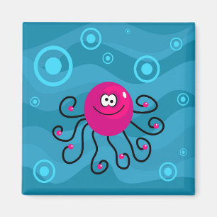Skraj bläckfisk magnet