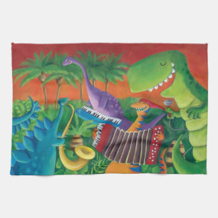 Skraj Dinosaurmusikband Kökshandduk