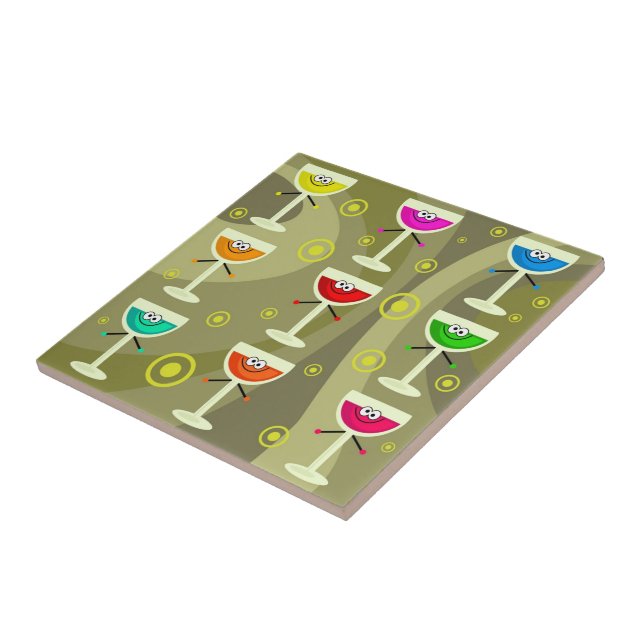 Skraj drinkar kakelplatta (Sidan)