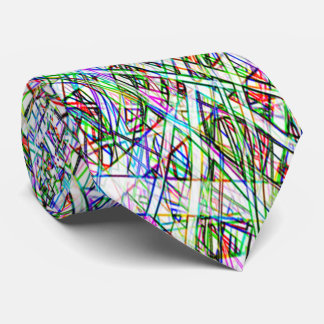 Skraj färg görad randig Tie Slips