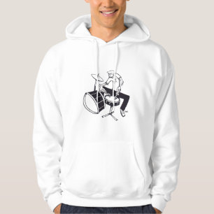 Skraj handelsresande sweatshirt med luva