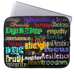 Skraj inspirera laptop sleeve