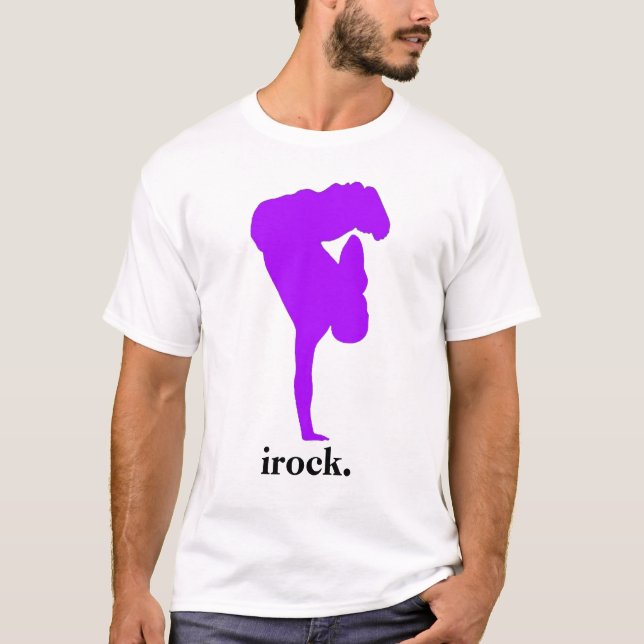 Skraj irockskjorta för grabbar tee shirt (Framsida)