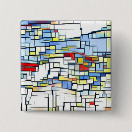 Skraj konstemblem knapp