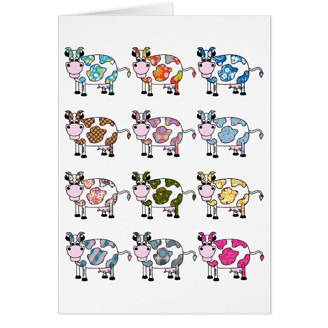 Skraj kor hälsningskort (Framsidan)