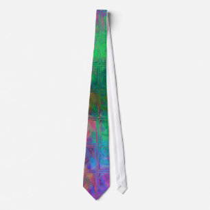 skraj målat glasstie slips