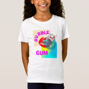 Skraj Retro läppar för popkonstbubbelgum Tröja