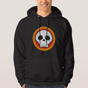 Skraj skalleHoodie Tröja Med Luva