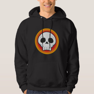 Skraj skalleHoodie Tröja Med Luva