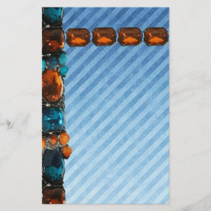 Skraj stationära gem- & juveluppsättningar brevpapper