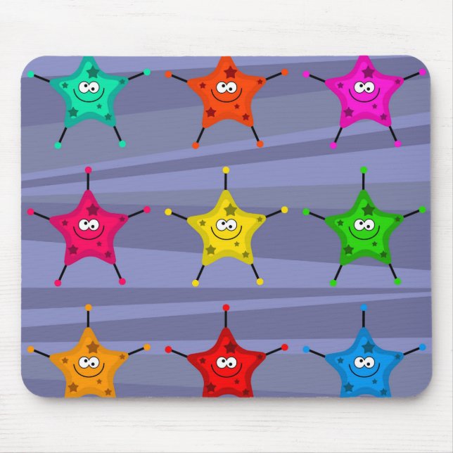 Skraj stjärnor musmatta (Framsidan)