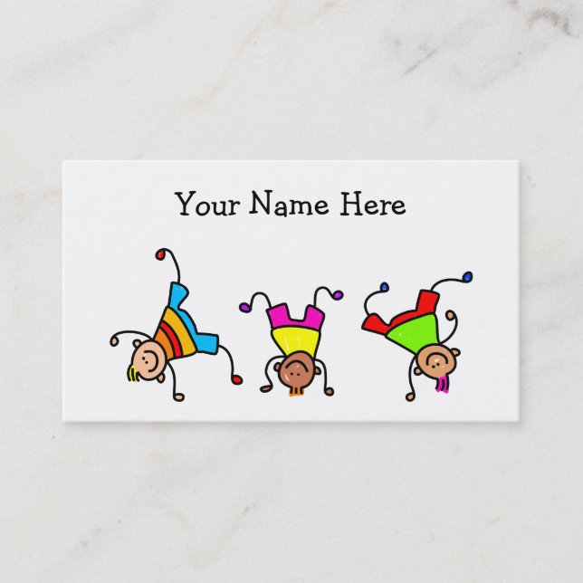 Skraj ungar visitkort (Framsida)