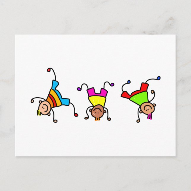 Skraj ungar vykort (Framsida)