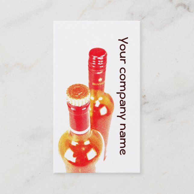 skraj vin buteljerar visitkortmallen visitkort (Framsida)