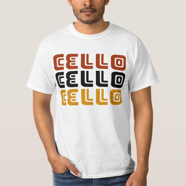 Skraj violoncellTriogåva Tee Shirt (Framsida)