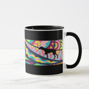 Skraj Vizsla kaffe Time Mugg