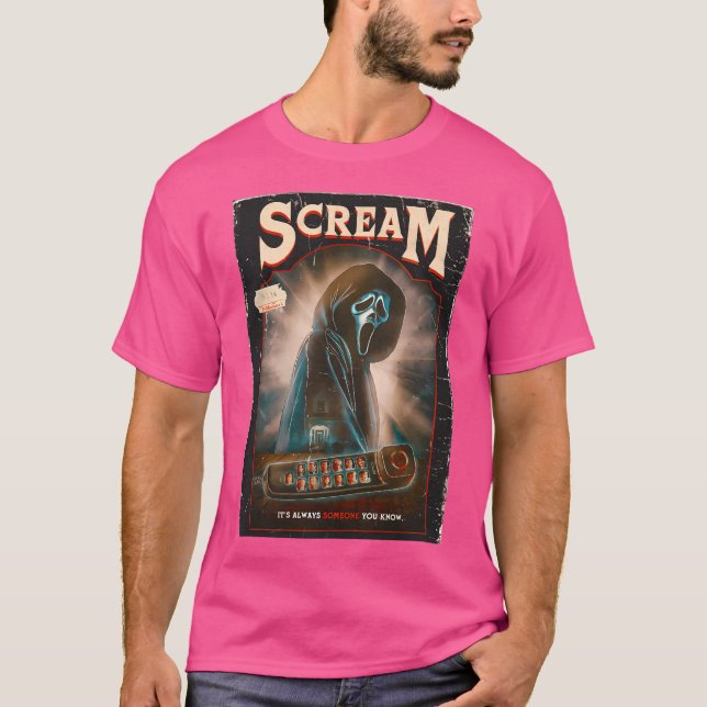 Skräm 6 Film T Shirt (Framsida)