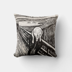 Skräm av Edward Munch Kudde
