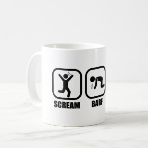 Skräm Barf Klib Kaffemugg