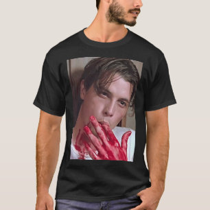 Skräm Billy Loomis Horror Movie Blood T Shirt