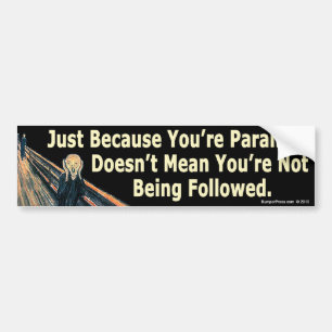 Skräm Bumper Sticker Bildekal