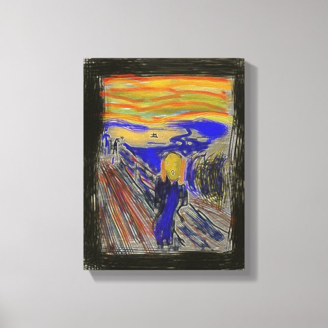 Skräm Canvastryck (Framsida)