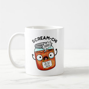 Skräm-chi Funny Kimchi Puns Kaffemugg