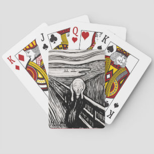 Skräm EDVARD MUNCH 1895 Casinokort