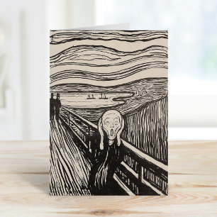 Skräm Edvard Munch Kort