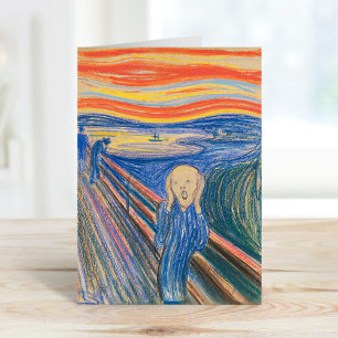 Skräm Edvard Munch Kort