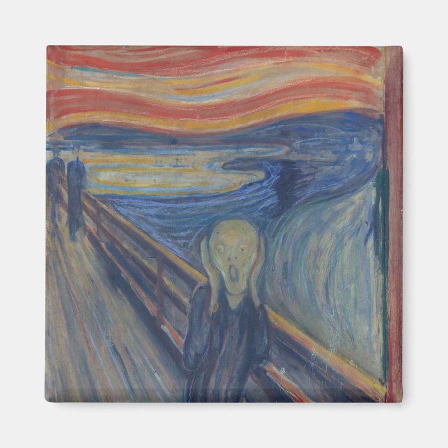 Skräm, Edvard Munch Magnet (Framsidan)