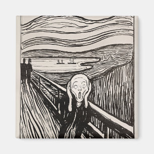 Skräm Edvard Munch Magnet