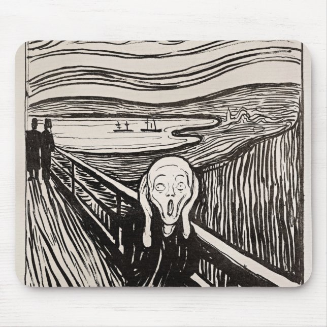 Skräm Edvard Munch Musmatta (Framsidan)