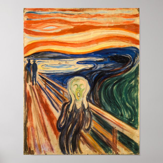 Skräm | Edvard Munch | Poster (Framsidan)