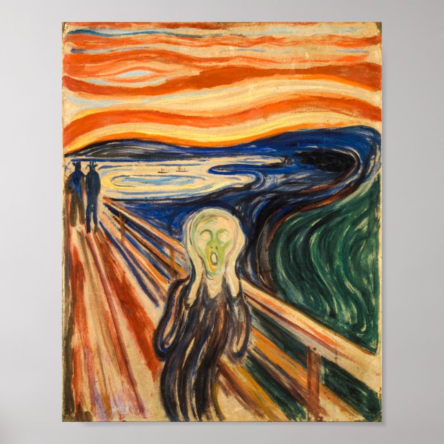 Skräm | Edvard Munch | Poster (Framsidan)
