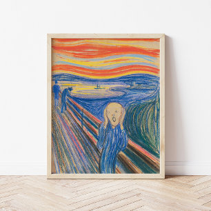 Skräm   Edvard Munch Poster