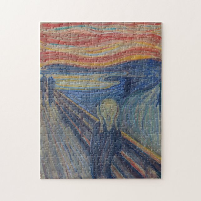 Skräm, Edvard Munch Pussel (Vertikal)