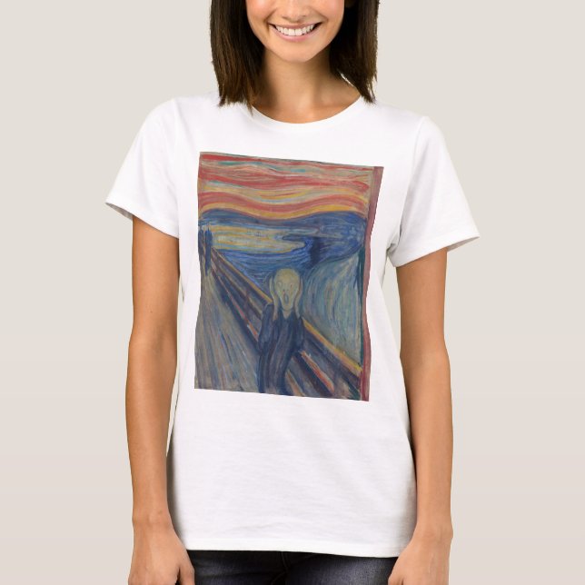 Skräm, Edvard Munch T Shirt (Framsida)