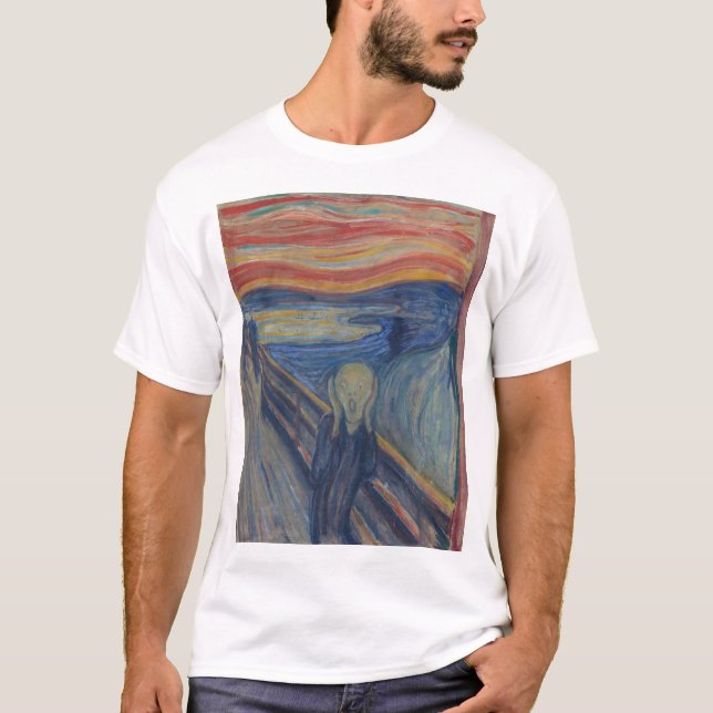 Skräm, Edvard Munch T Shirt (Framsida)